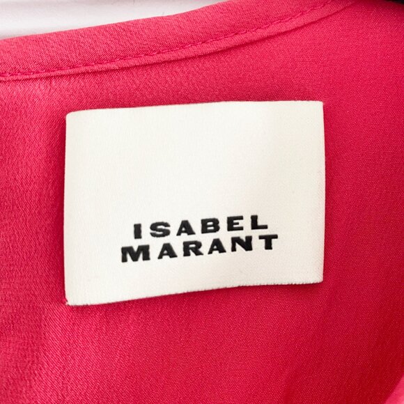 Isabel Marant "Nelino" Top in "Paradise Pink", size 42. Fits like a size 10 ish - Picture 9 of 12
